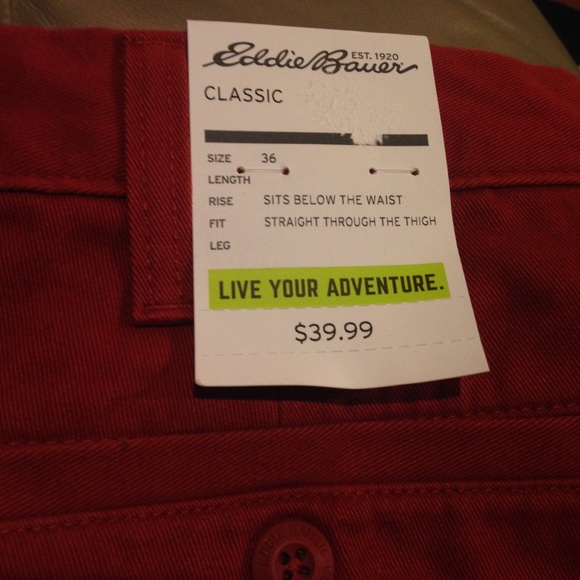 Eddie Bauer Men's Shorts 36x NWT - Picture 4 of 7